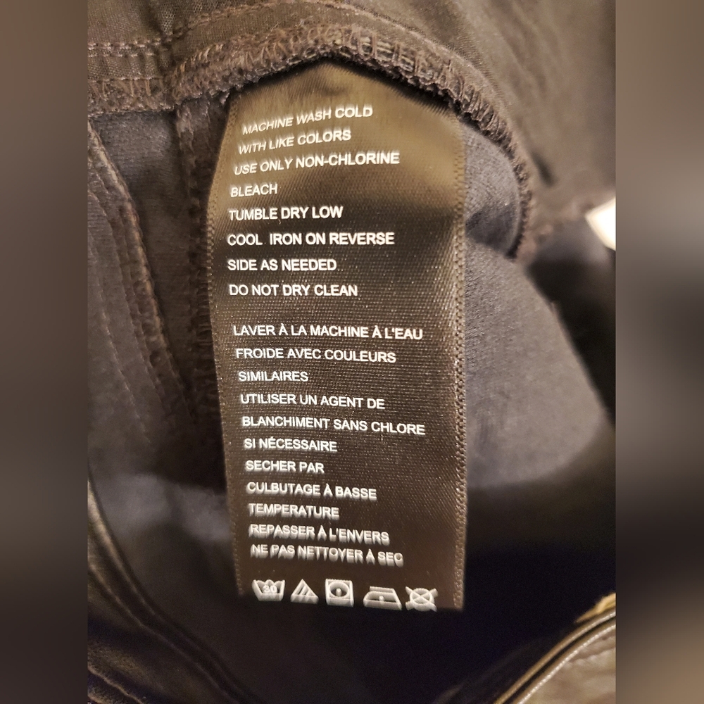 Free Pepple We The Free Rebel Vegan Leather Pants/Black - Picture 13 of 16